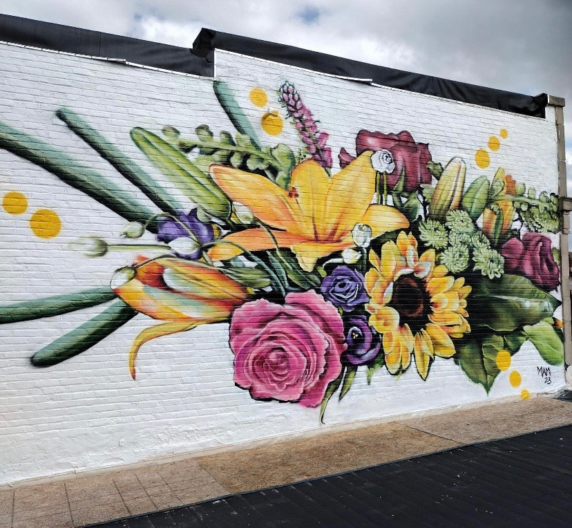 Floral Wall Mural 